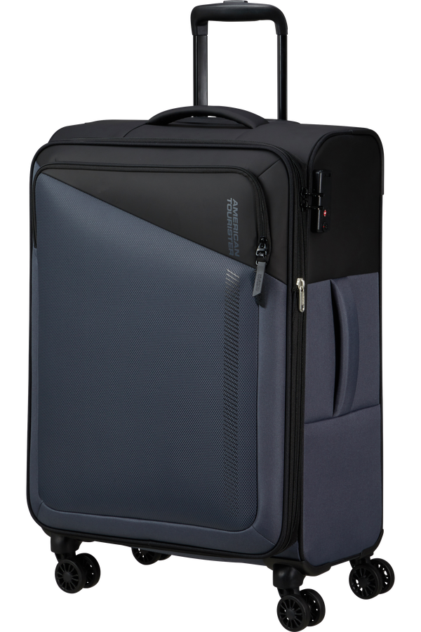 American Tourister Daring Dash Spinner Expandable TSA M  Noir/Gris