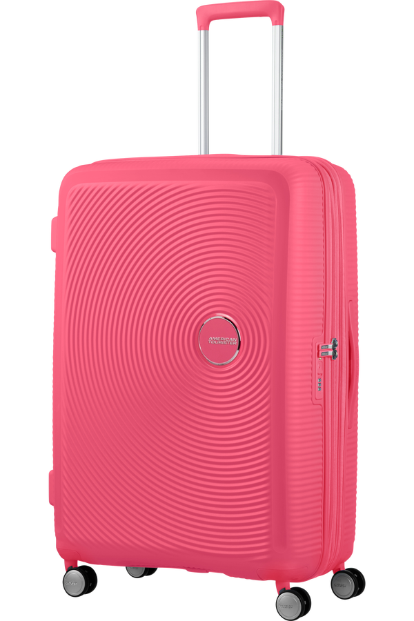 American Tourister Soundbox Spinner Expandable 77cm  Hot Pink
