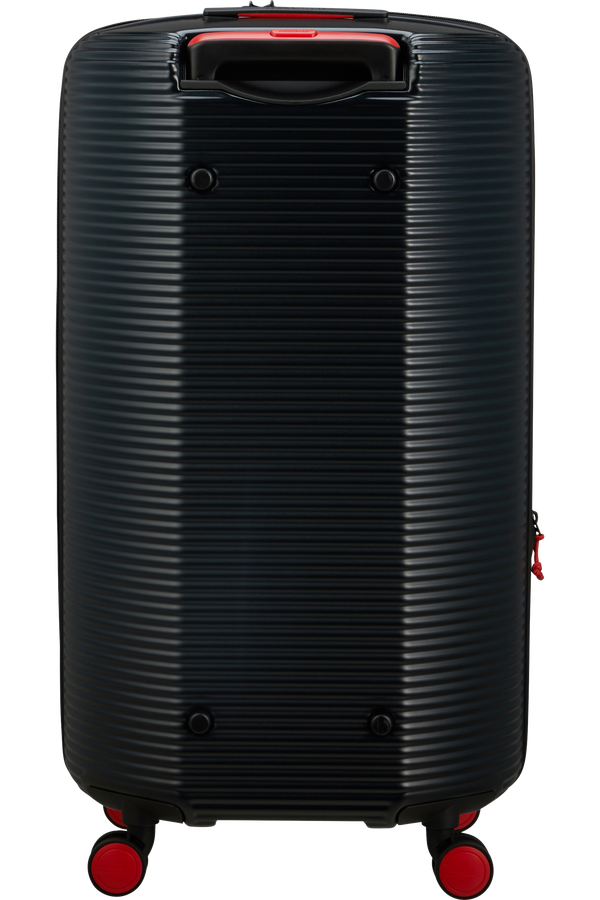 American Tourister Rollio Spinner 75cm  Noir/Rouge
