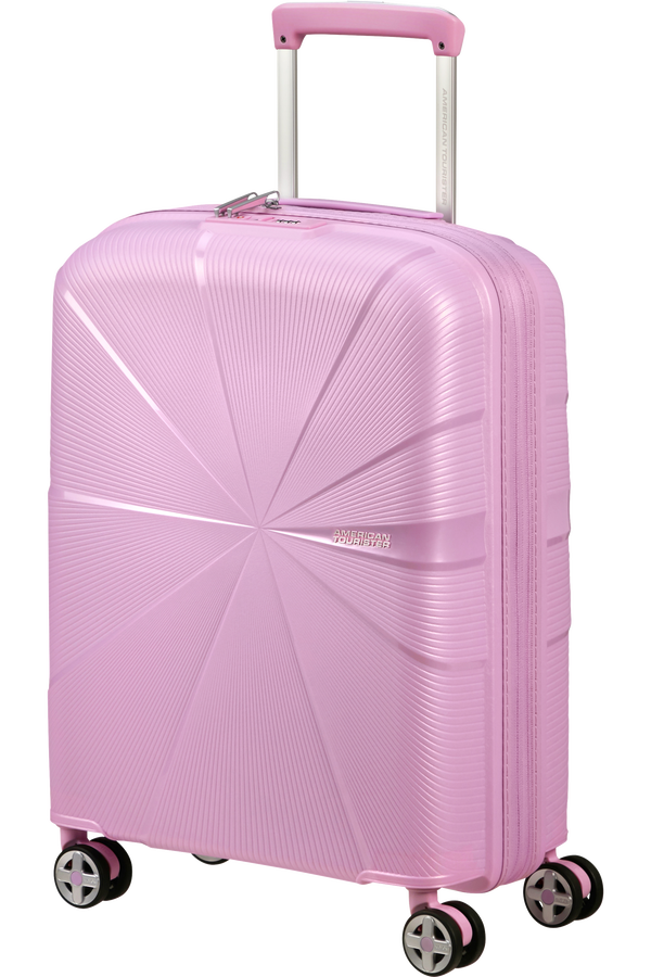 American Tourister StarVibe Spinner Expandable TSA 55cm  Metallic Pastel Lavender