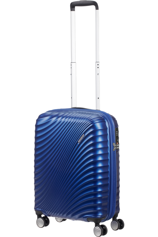 American Tourister Jetglam Spinner 55cm  Metallic Blue