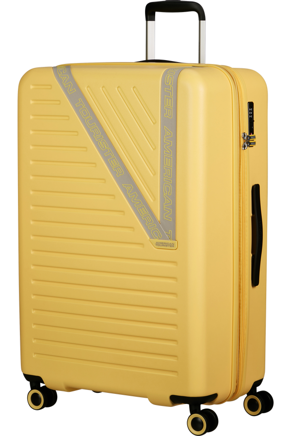 American Tourister Dynabelt Spinner EXP TSA 77cm  Jaune soleil