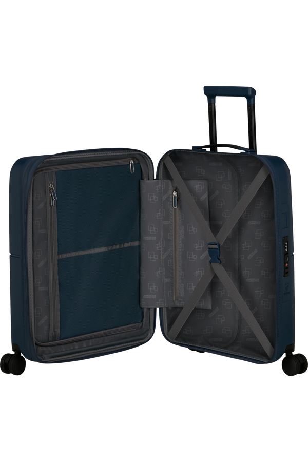 American Tourister DashPop Spinner Expandable TSA 55cm Bleu nuit American Tourister DashPop Spinner Expandable TSA 55cm Bleu nuit