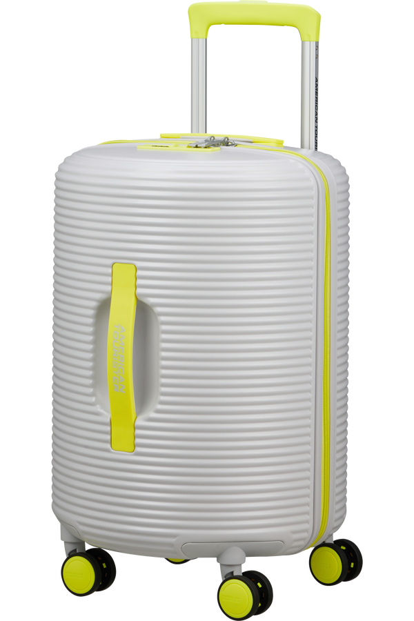American Tourister Rollio Spinner 52cm  Light Grey/Lime American Tourister Rollio Spinner 52cm  Light Grey/Lime