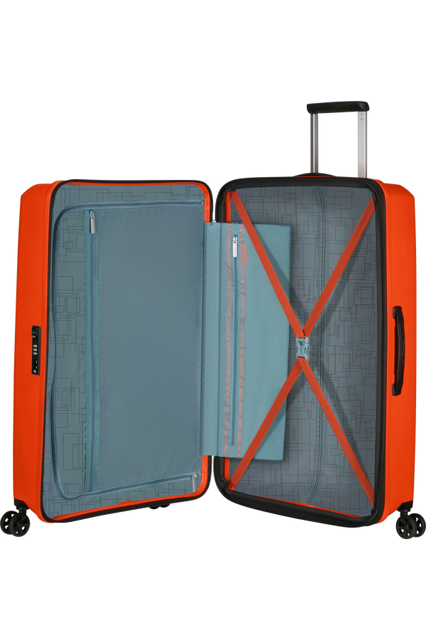 American Tourister Aerostep Spinner 77/28 Exp Tsa 77cm  Orange éclatant American Tourister Aerostep Spinner 77/28 Exp Tsa 77cm  Orange éclatant