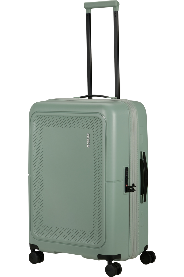 American Tourister DashPop Spinner Expandable TSA 67cm  Iceberg Green American Tourister DashPop Spinner Expandable TSA 67cm  Iceberg Green