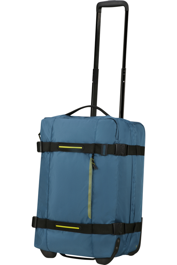 American Tourister Urban Track Duffle with Wheels S  Coronet Blue