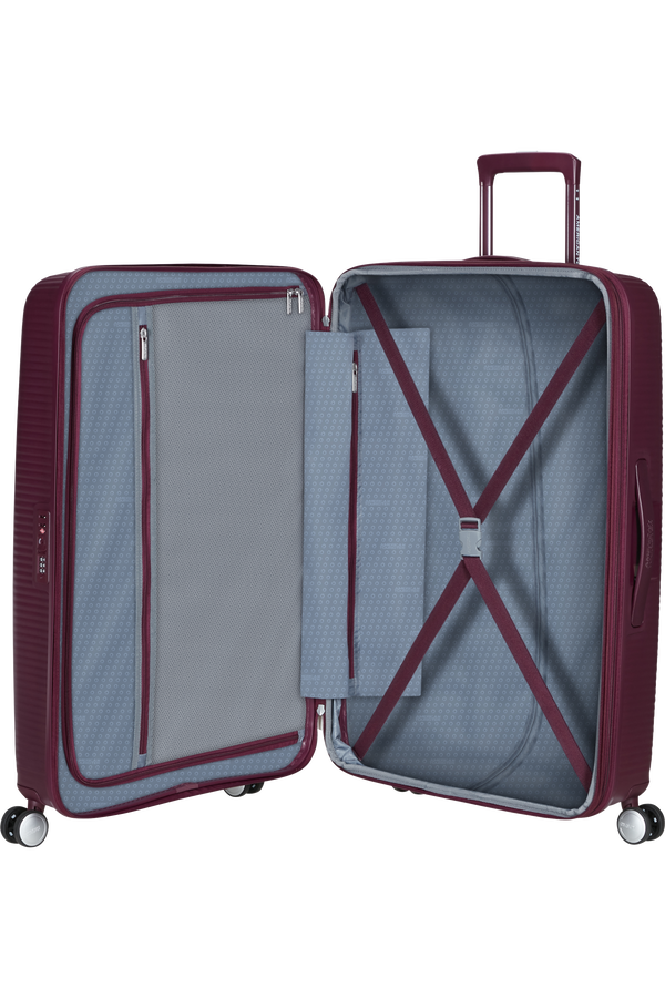 American Tourister SoundBox Spinner TSA Expandable 77cm  Wild Cherry American Tourister SoundBox Spinner TSA Expandable 77cm  Wild Cherry