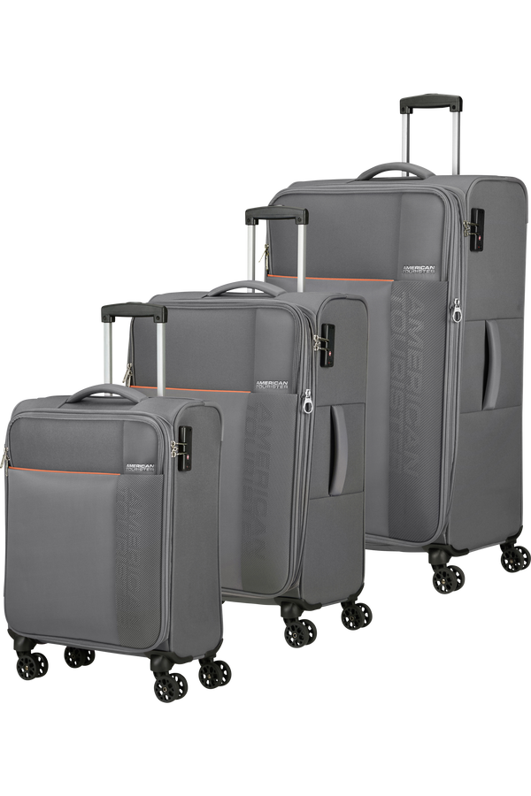 American Tourister Fun Cruise 3 PC Set A Gris / Orange