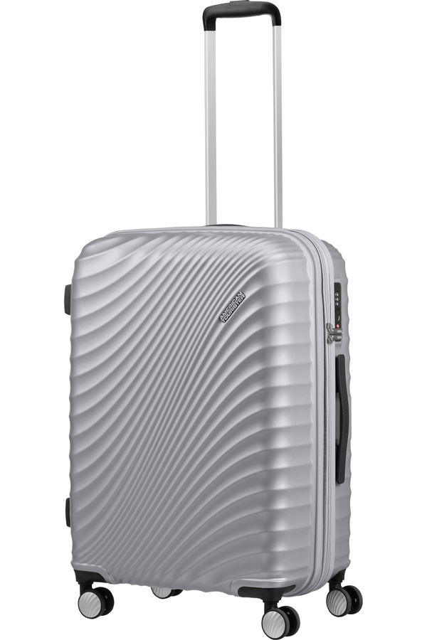 American Tourister Jetglam Spinner 67cm  Argent métal