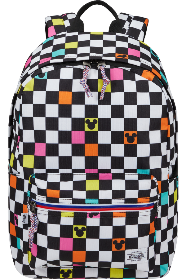 American Tourister Upbeat Disney Backpack Zip Disney  Mickey Check