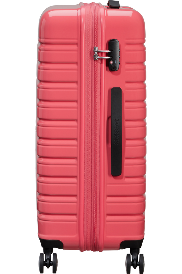 American Tourister Flashline Pop Spinner Exp TSA 67cm  Coral Pink American Tourister Flashline Pop Spinner Exp TSA 67cm  Coral Pink