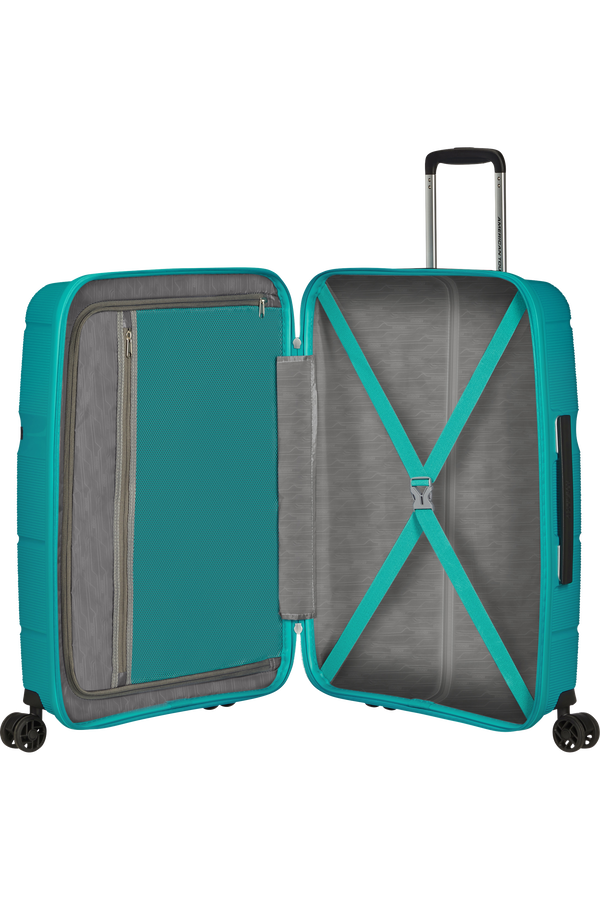 American Tourister Linex Spinner 66cm  Bleu Océan
