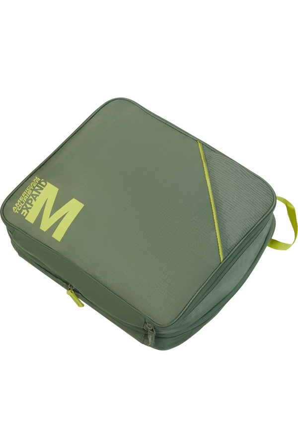 Packing Cubes Set van 3 packing cubes | American Tourister American Tourist. Ta Packing Cubes S/M/L  Olive/Lime