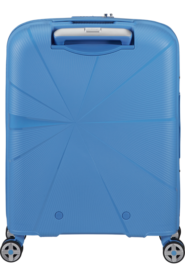 American Tourister StarVibe Spinner Expandable TSA 55cm Tranquil Blue American Tourister StarVibe Spinner Expandable TSA 55cm Tranquil Blue