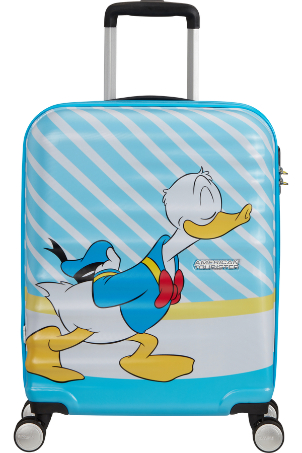 American Tourister Wavebreaker Disney Spinner 55cm  Donald Blue Kiss