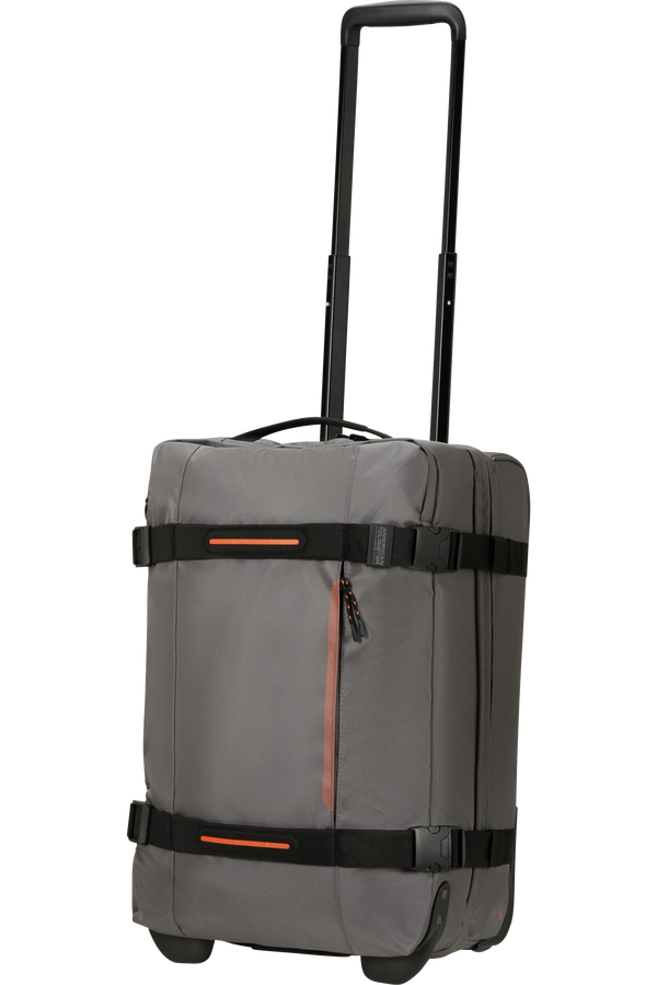 American Tourister Urban Track Duffle with Wheels S  Dark Grey
