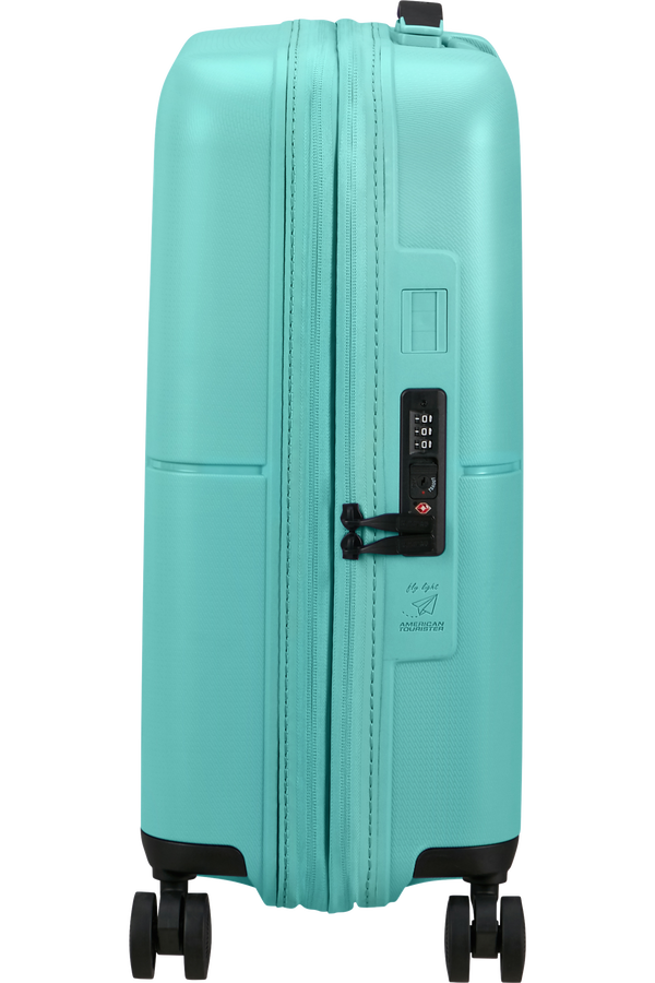 American Tourister DashPop Spinner Expandable TSA 55cm Aqua Sky