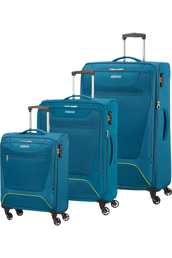 American Tourister Hyperbreez 3 pc Set A  Teal