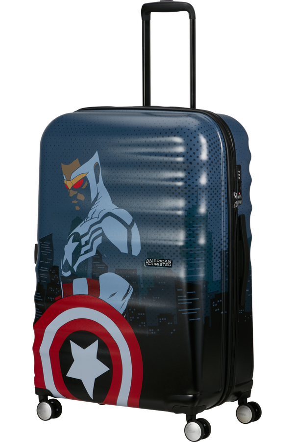 American Tourister Disney Wavebreaker Spinner TSA MARVEL Fl 77cm  Captain America City