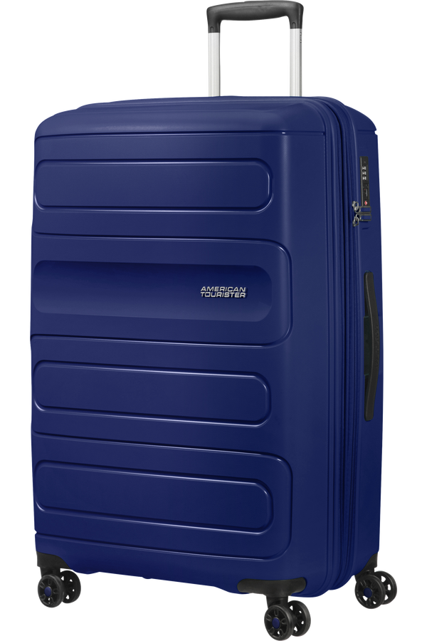 American Tourister Sunside Spinner Expandable 77cm  Bleu marine foncé American Tourister Sunside Spinner Expandable 77cm  Bleu marine foncé