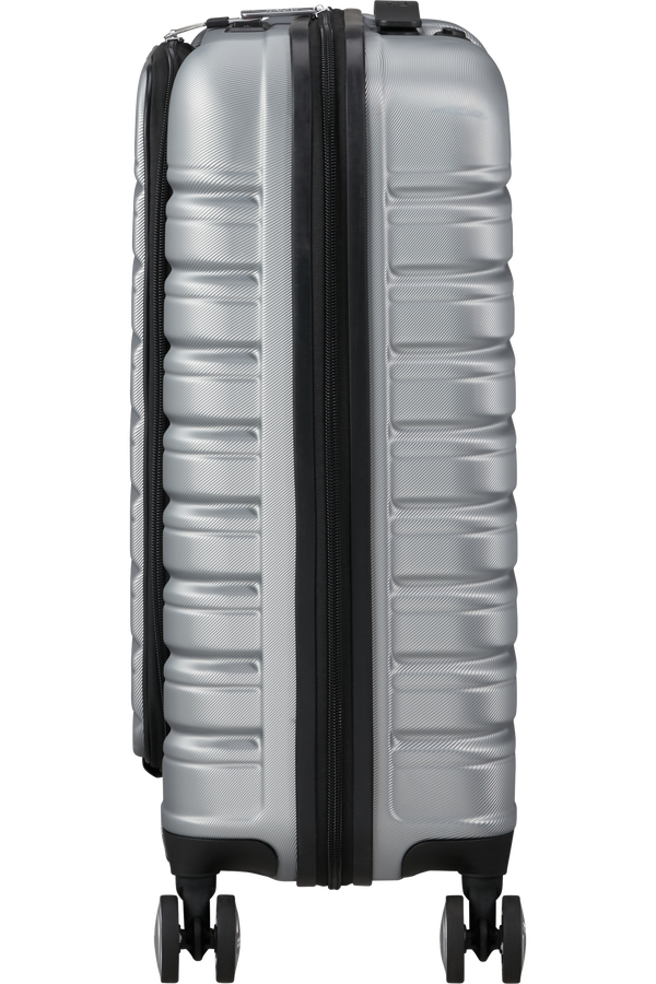 American Tourister Flashline SPIN. 55/20 FRONTLOADER  Sky Silver