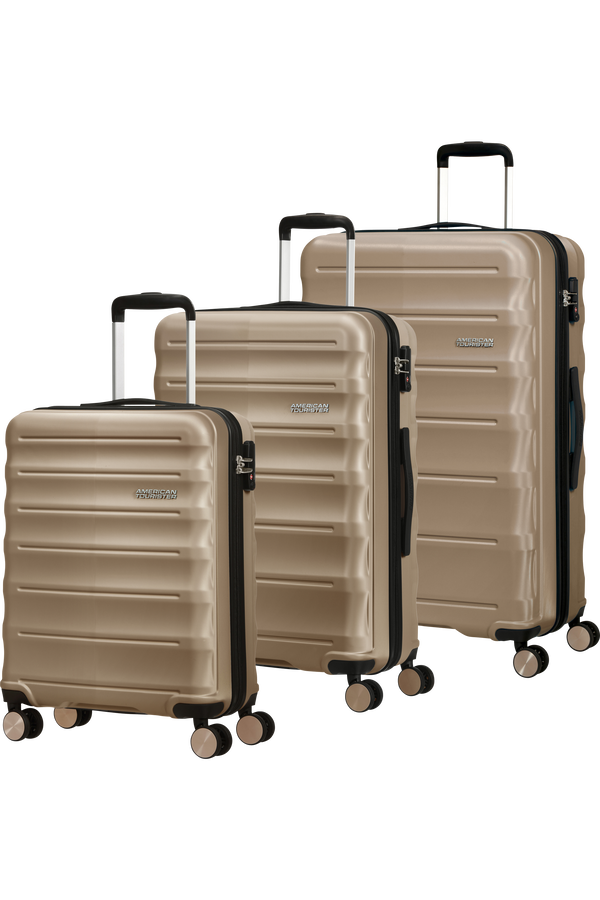American Tourister Speedlink 3 PC Set A  Pearl Cream