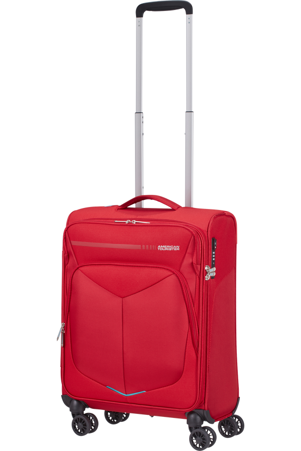 American Tourister Summerfunk Spinner Strict TSA 55cm  Rouge American Tourister Summerfunk Spinner Strict TSA 55cm  Rouge