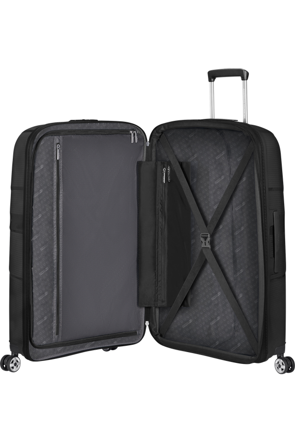 American Tourister Starvibe Spinner Expandable 77cm Noir American Tourister Starvibe Spinner Expandable 77cm Noir