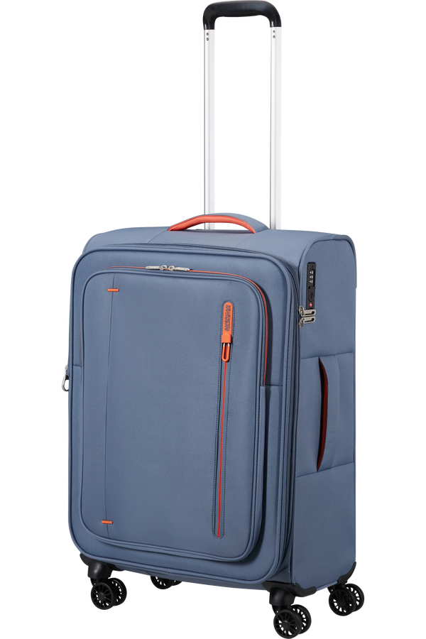 American Tourister Cloudrider Spinner EXP TSA M  Stone Blue