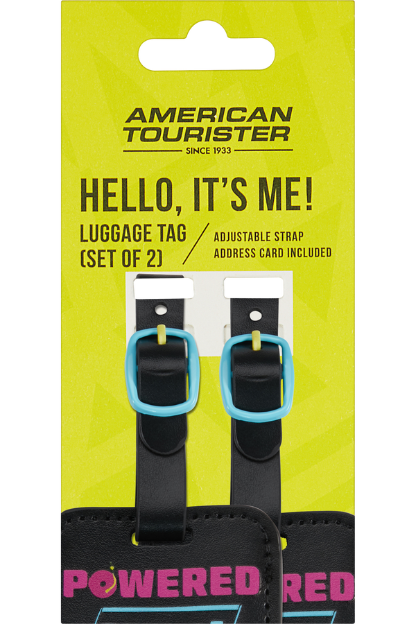 Graphic Tags Bagagelabel &ndash; Set van 2 stuks