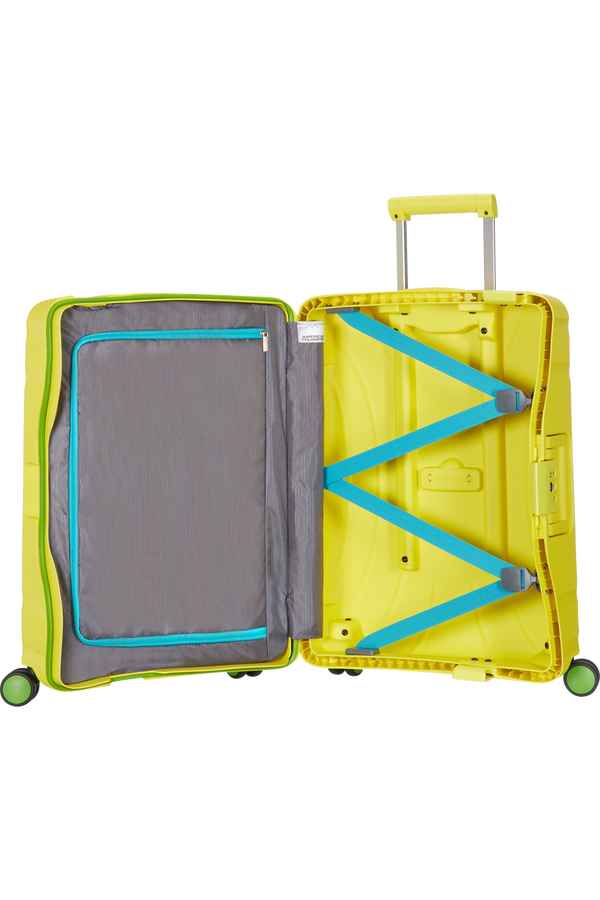 American Tourister Lock'n'Roll Handbagage koffer met 4 wielen 40x55x20cm Sunshine Yellow