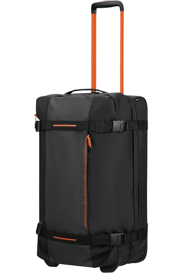 American Tourister Urban Track Duffle with Wheels Lmtd M  Noir/Orange American Tourister Urban Track Duffle with Wheels Lmtd M  Noir/Orange