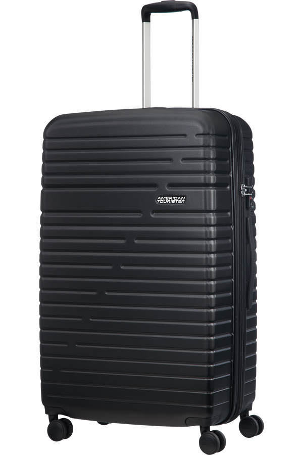 American Tourister Aero Racer Spinner Expandable 79cm  Jet Black