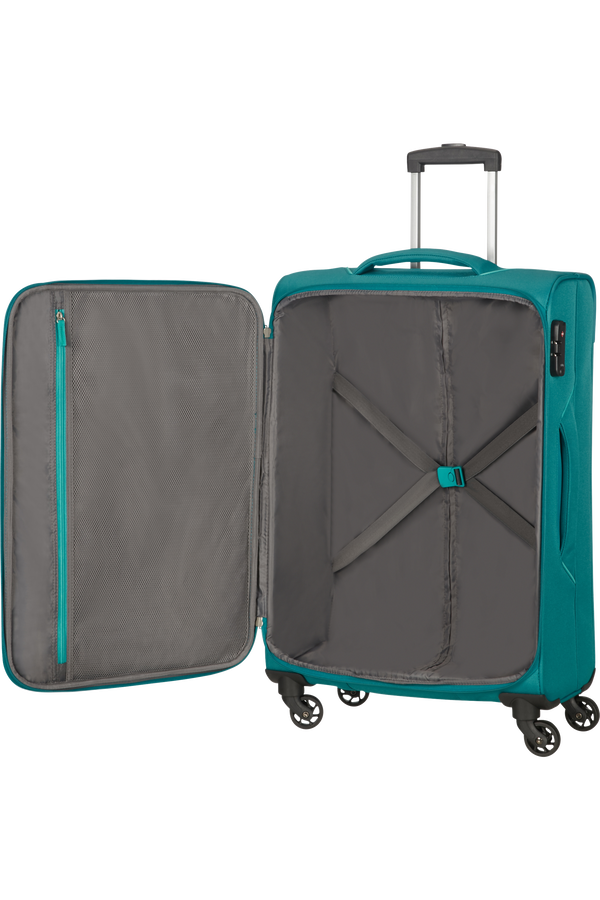 American Tourister Summer Session Spinner TSA M  Blue/Light Blue