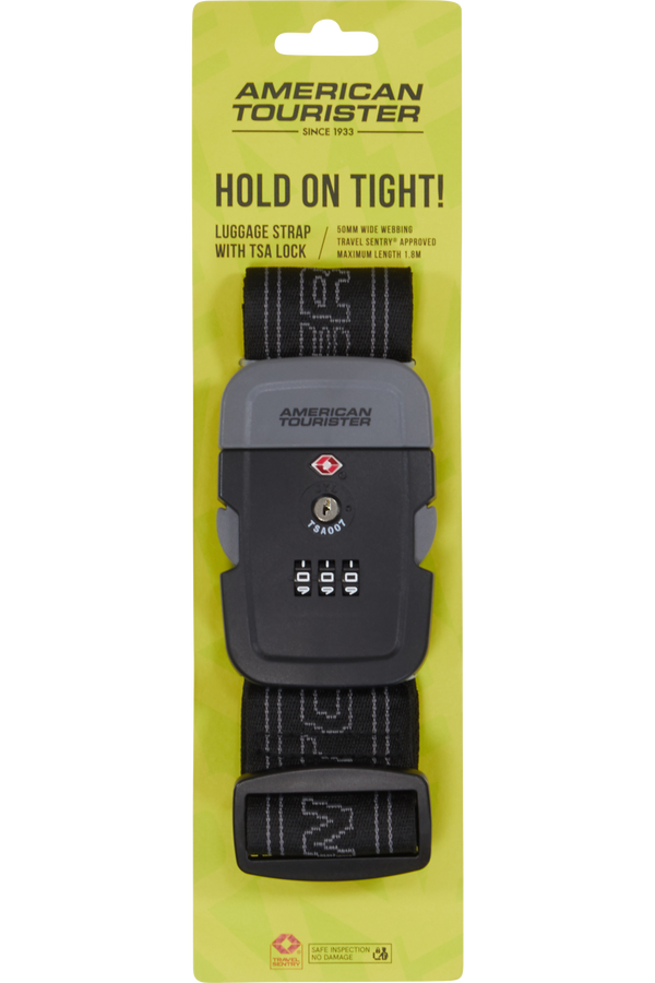 American Tourister American Tourist. Ta Luggage Belt TSA  Noir/Gris