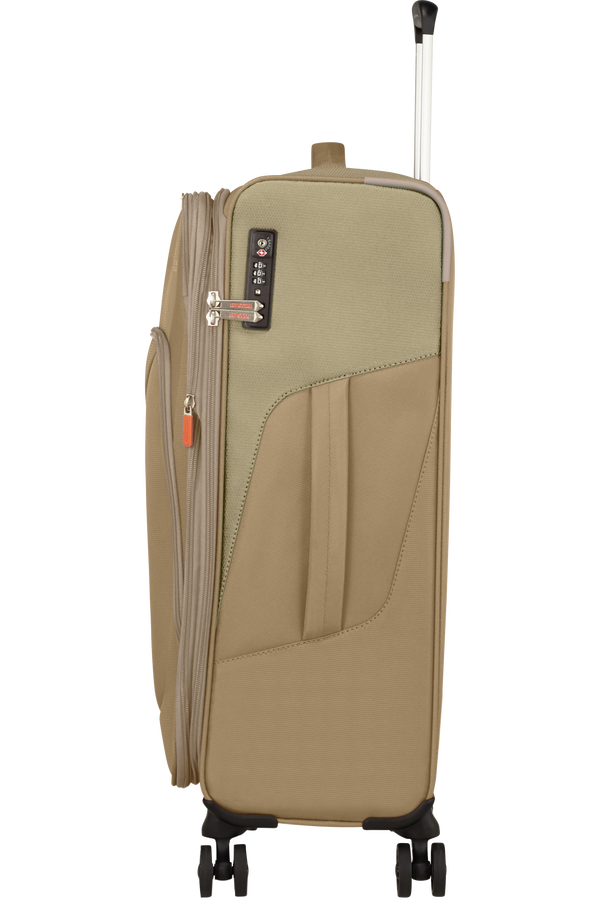 American Tourister Summerfunk Spinner Exp TSA 67cm  Beige American Tourister Summerfunk Spinner Exp TSA 67cm  Beige