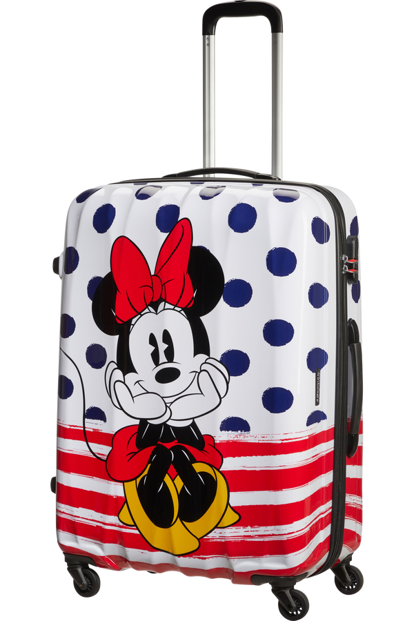 American Tourister Disney Legends Spinner 75cm  Minnie Blue Dots