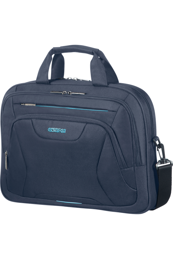 American Tourister At Work Sac ordinateur  39.6cm/15.6inch Bleu marine fonc&eacute;