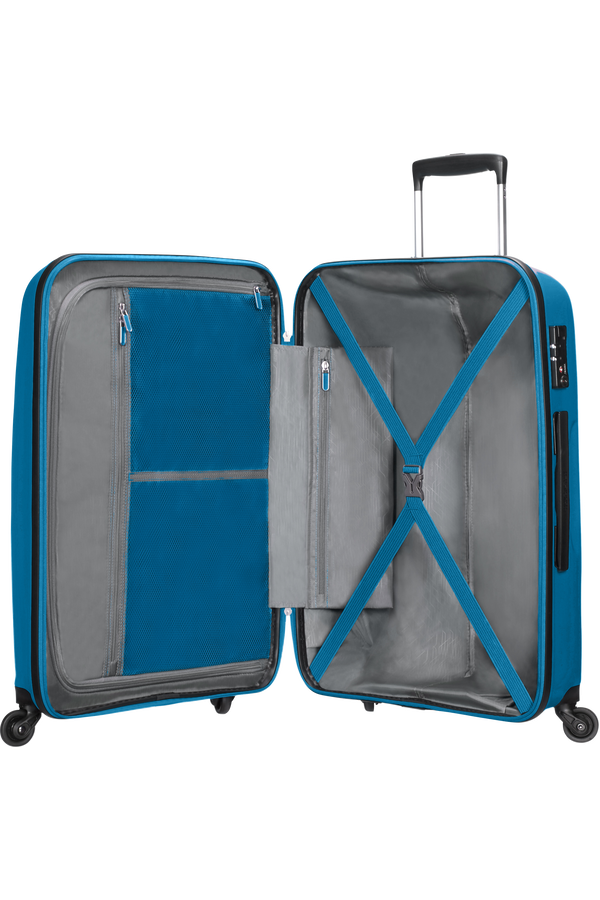 American Tourister Bon Air Grote koffer met 4 wielen 75cm Seaport Blue American Tourister Bon Air Grote koffer met 4 wielen 75cm Seaport Blue