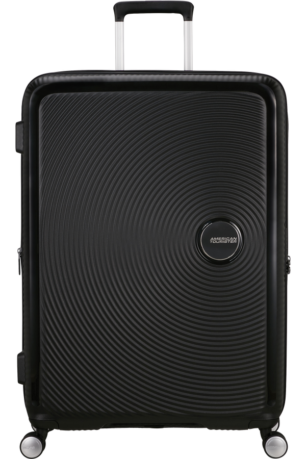 American Tourister SoundBox Spinner TSA Expandable 80cm  Bass Black