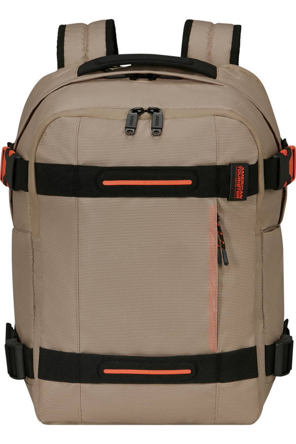American Tourister Urban Track Laptop Backpack Coated 15.6'  Beige/Orange