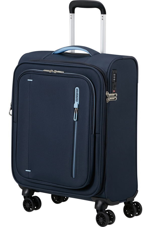 American Tourister Cloudrider Spinner EXP TSA S  Sky Navy