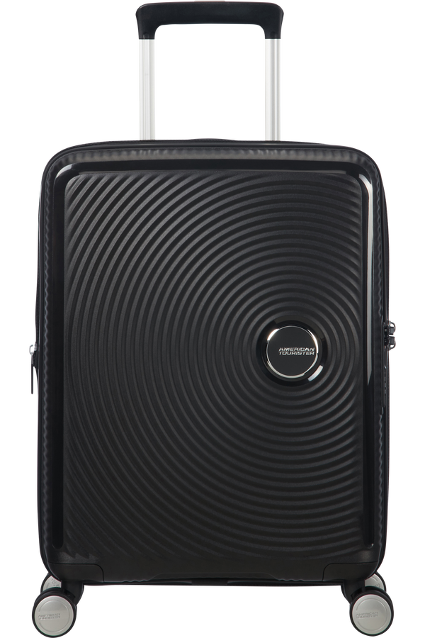 American Tourister Soundbox Spinner uitbreidbaar 55cm Bass Black