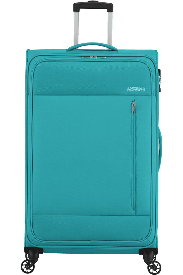American Tourister Heat Wave Spinner TSA 80cm Blue Marine