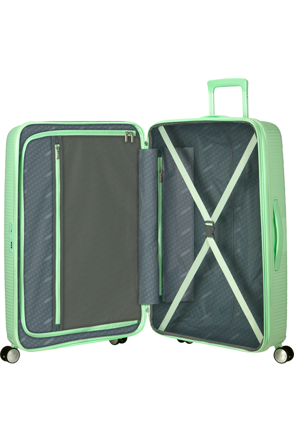 American Tourister SoundBox Spinner TSA Expandable 77cm  Pastel Green American Tourister SoundBox Spinner TSA Expandable 77cm  Pastel Green