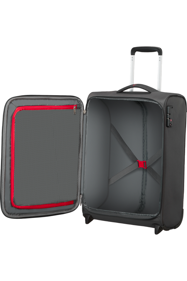 American Tourister Crosstrack Upright 55cm  Grey/Red American Tourister Crosstrack Upright 55cm  Grey/Red