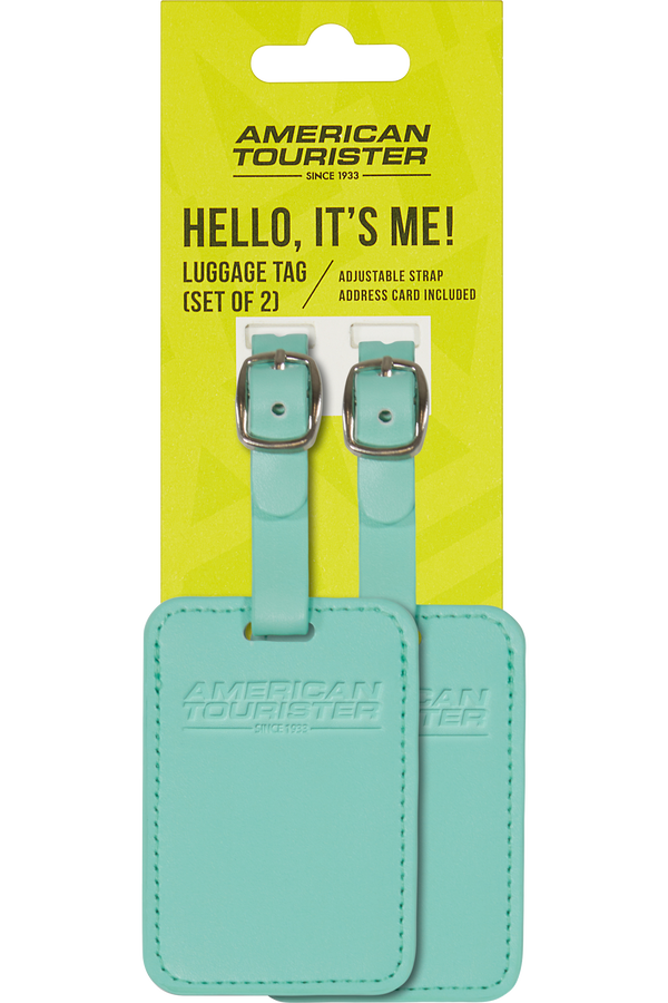 American Tourister American Tourist. Ta Luggage Tag X2  Jelly Mint