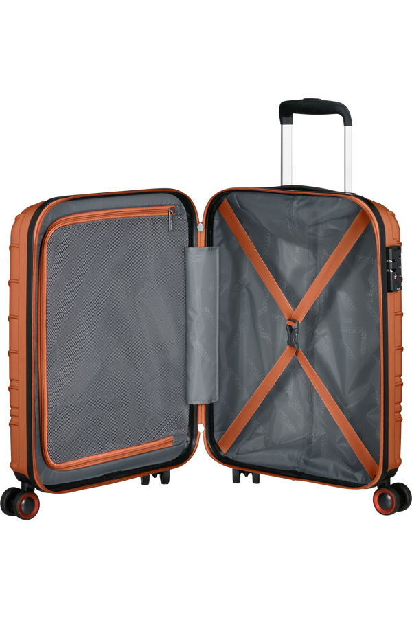 American Tourister Speedstar Spinner 55/20 Tsa  Orange Cuivre