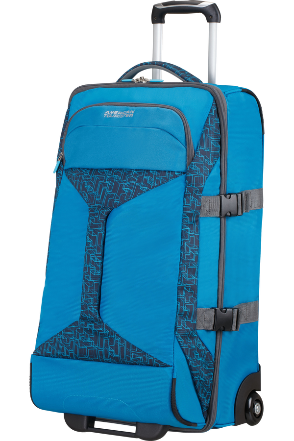 American Tourister Road Quest Sac de voyage &agrave; roulettes M Bluestar Print